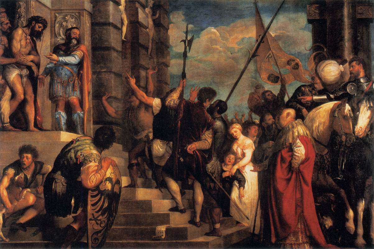 Ecce Homo by TIZIANO Vecellio