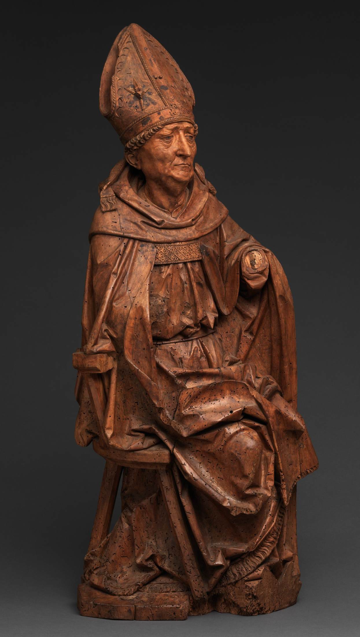 Seated Bishop by RIEMENSCHNEIDER, Tilman