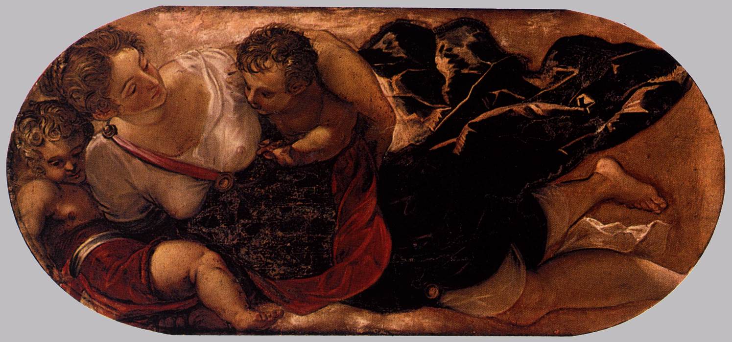 Allegory of the Scuola della Carità by TINTORETTO