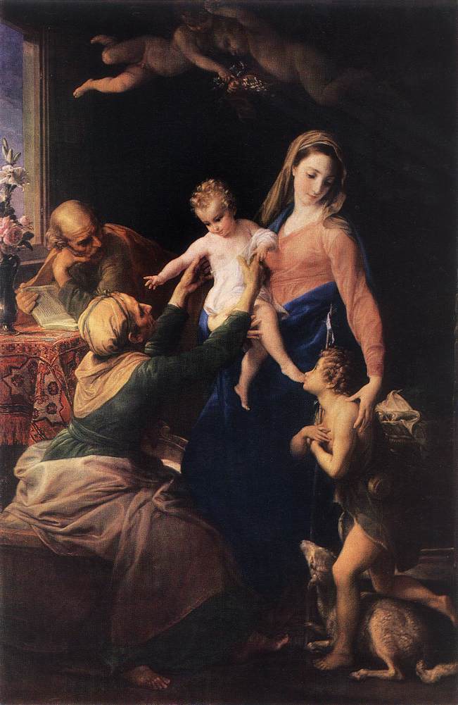 Holy Family by BATONI, Pompeo