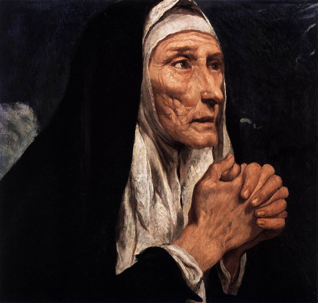 St Monica by TRISTÁN, Luis