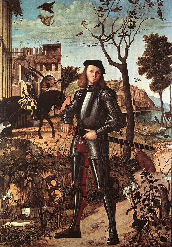 Portrait of a Knight by CARPACCIO, Vittore