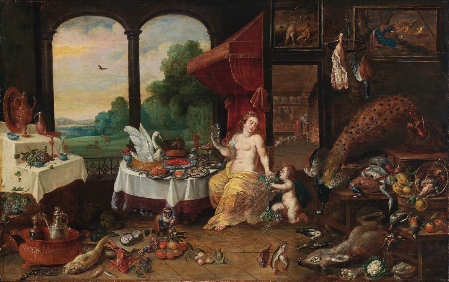 Allegory of Taste by WOUTERS, Frans