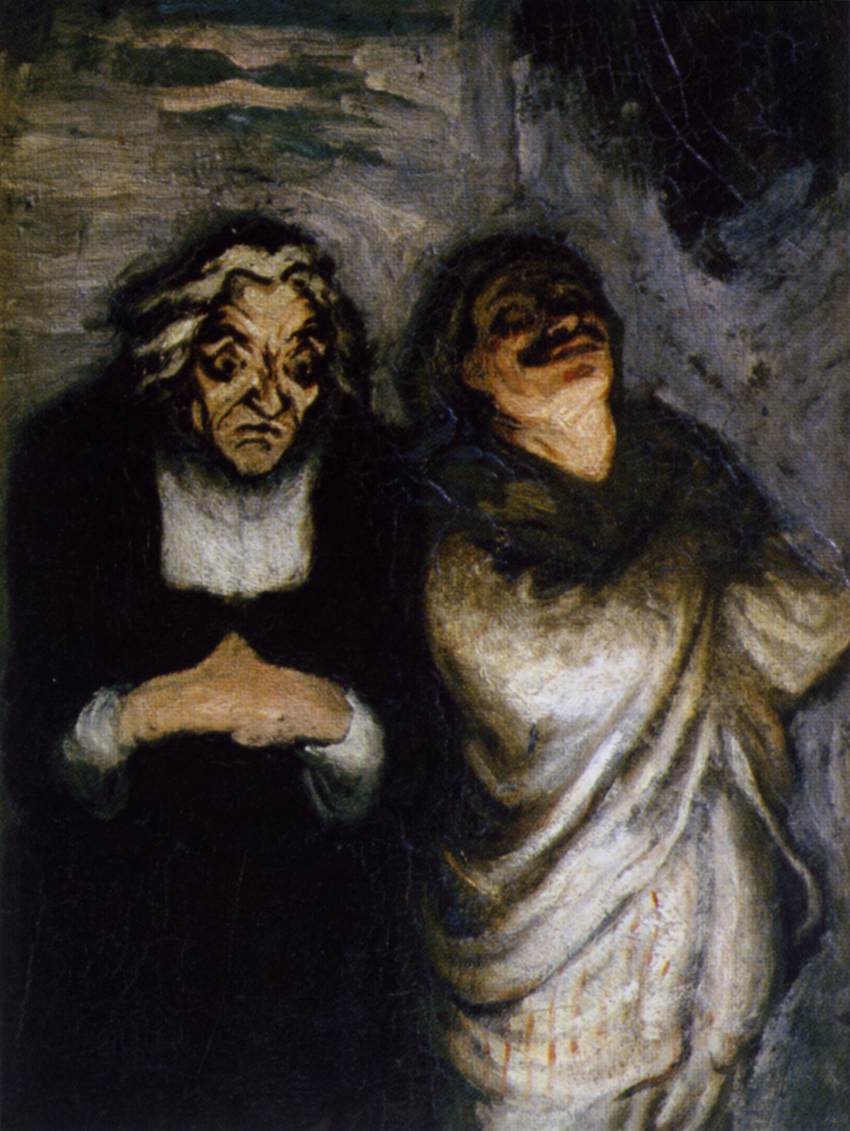 Scene from a Comedy by DAUMIER, Honoré