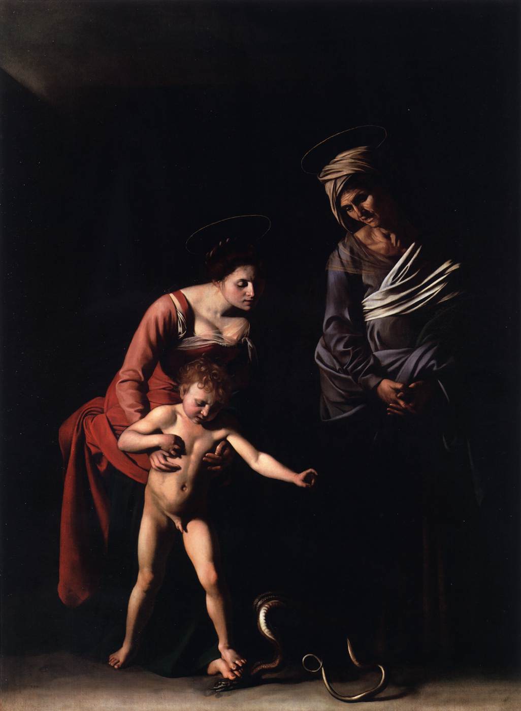 Madonna dei Palafrenieri by CARAVAGGIO