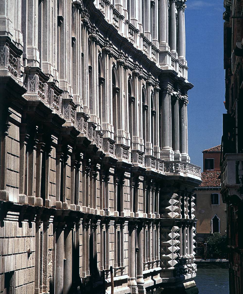 Ca' Pesaro: Façade on the Rio delle Due Torri by GASPARI, Antonio