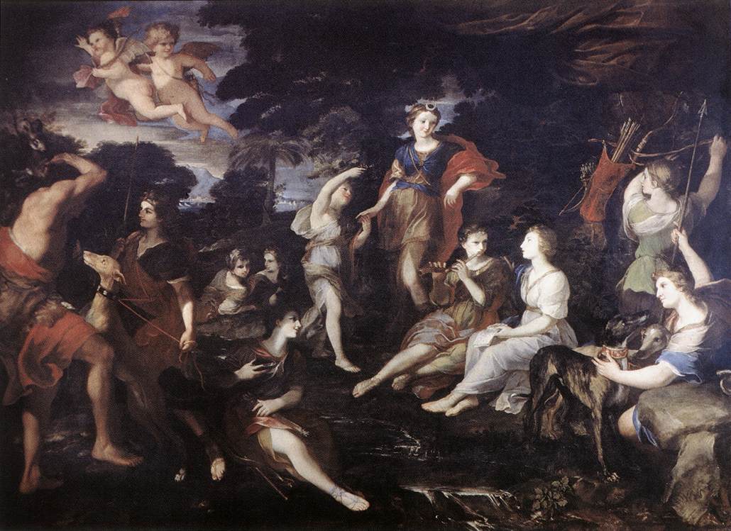 The Hunt of Diana by CAMASSEI, Andrea