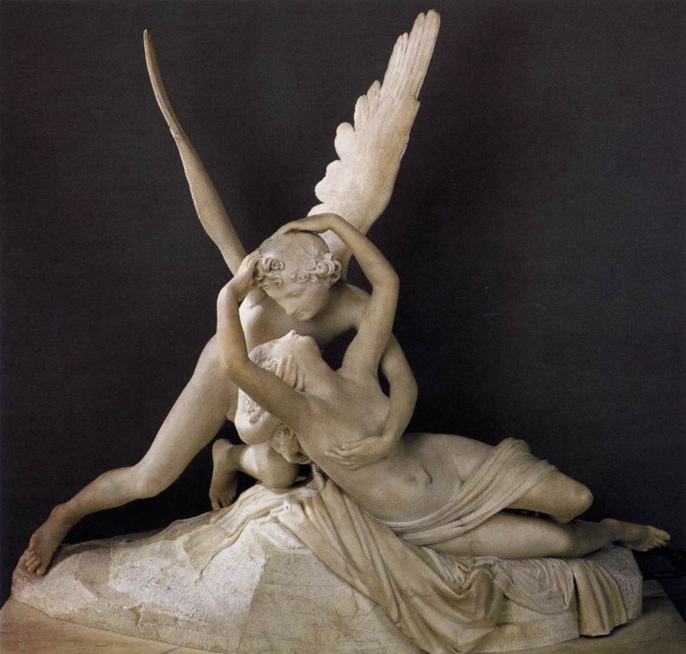 Cupid and Psyche by CANOVA, Antonio