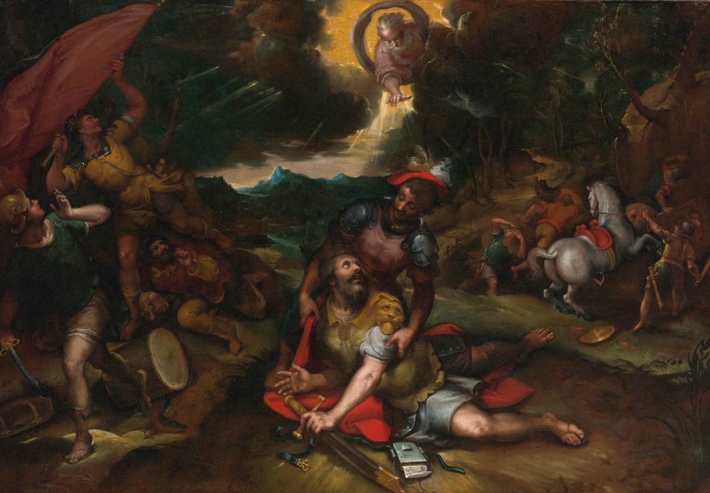 Conversion of Saul by CALVAERT, Denys