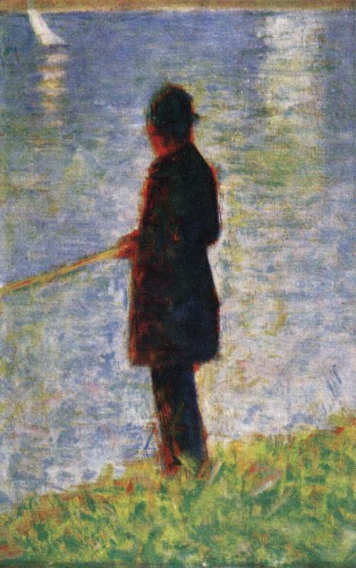 Angler by SEURAT, Georges