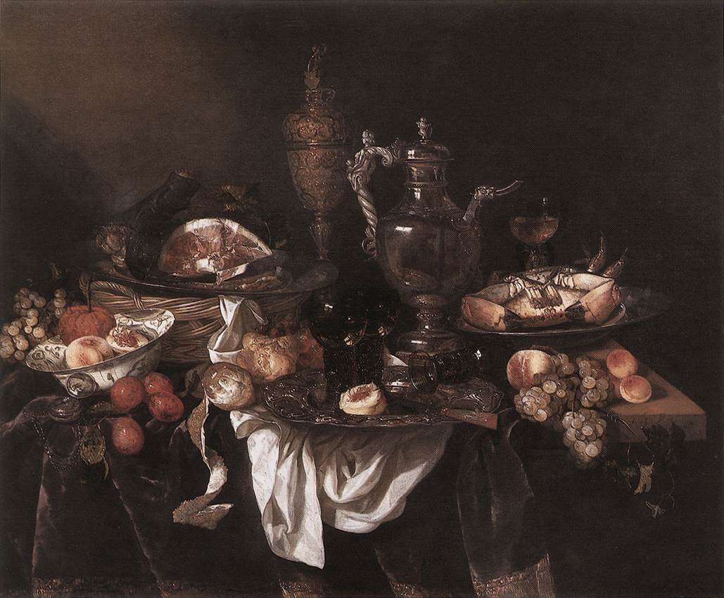 Banquet Still-Life by BEYEREN, Abraham van