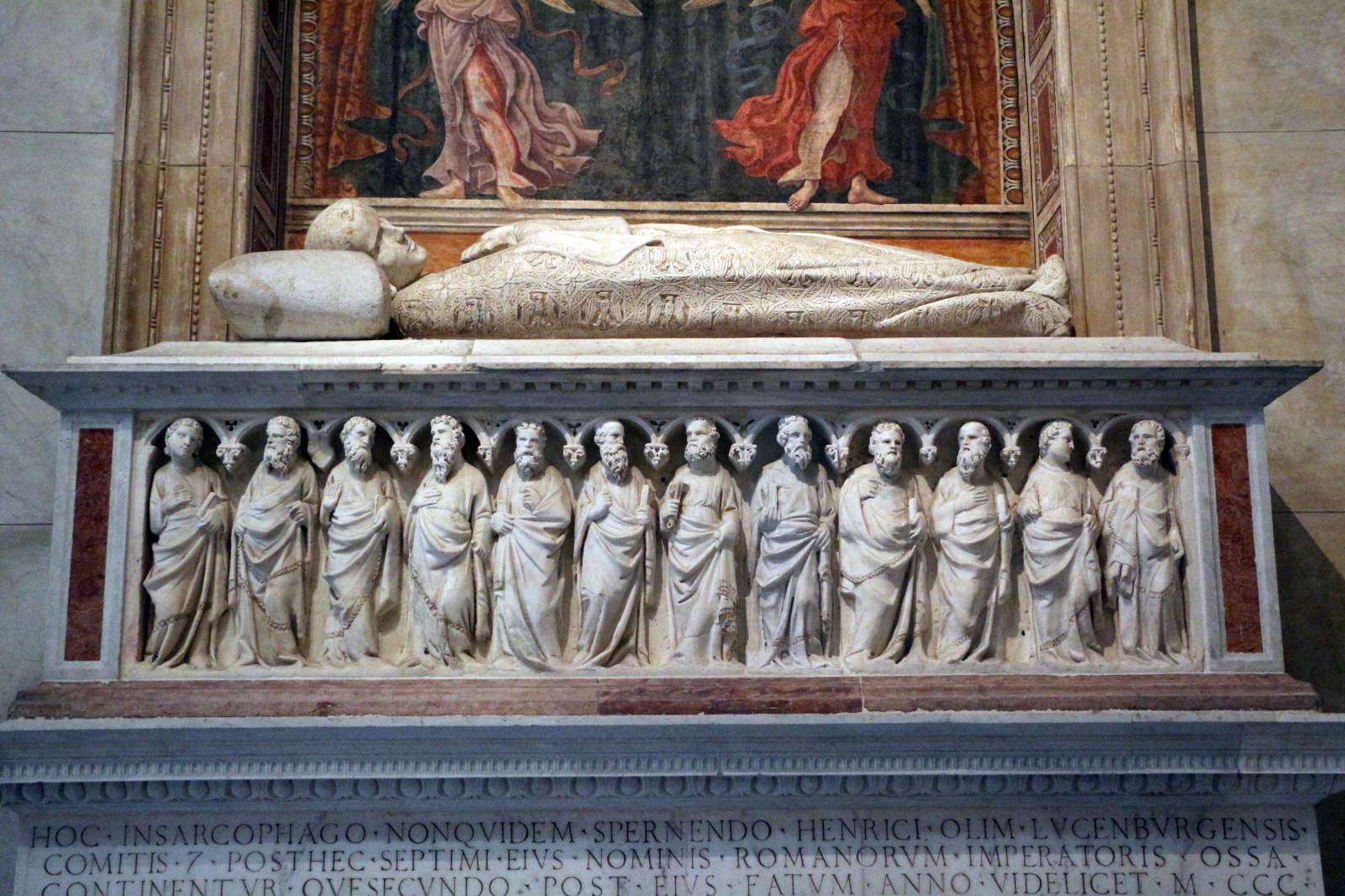 Tomb of Emperor Henry VII by TINO DI CAMAINO