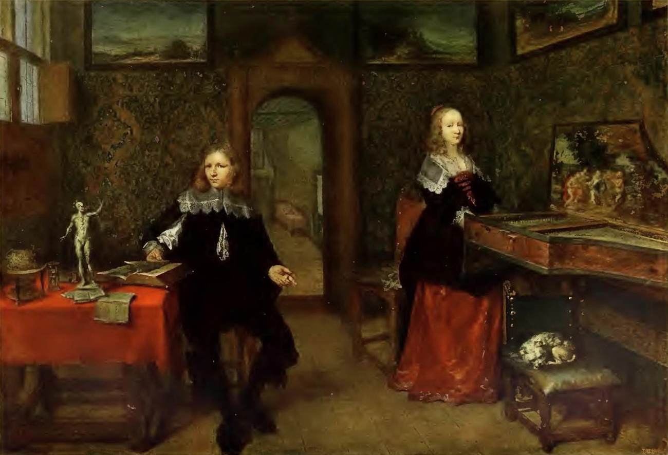 Young Scholar and his Sister by