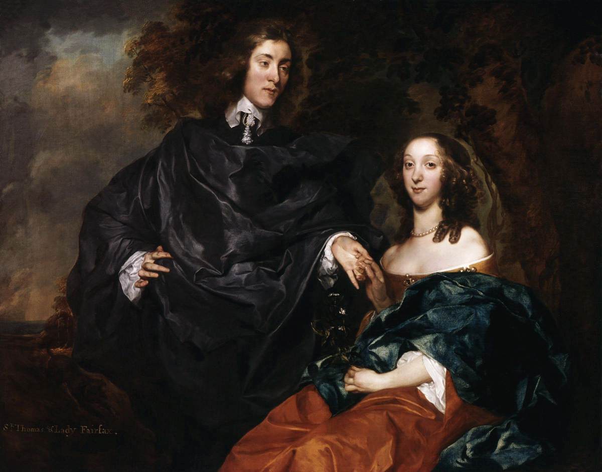 William Fairfax and His Wife Elizabeth by SOEST, Gerard