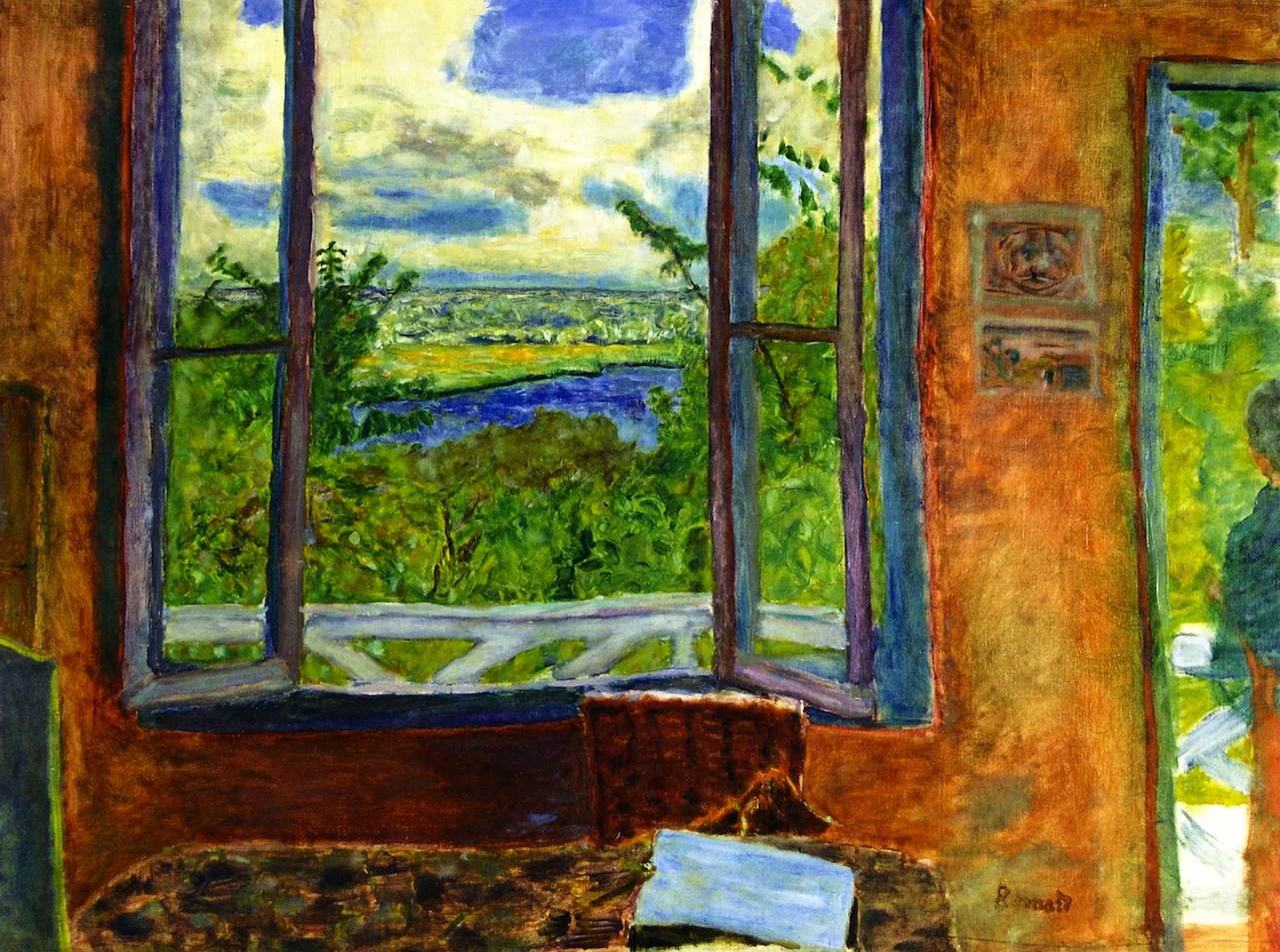 Window Open to the Seine by BONNARD, Pierre