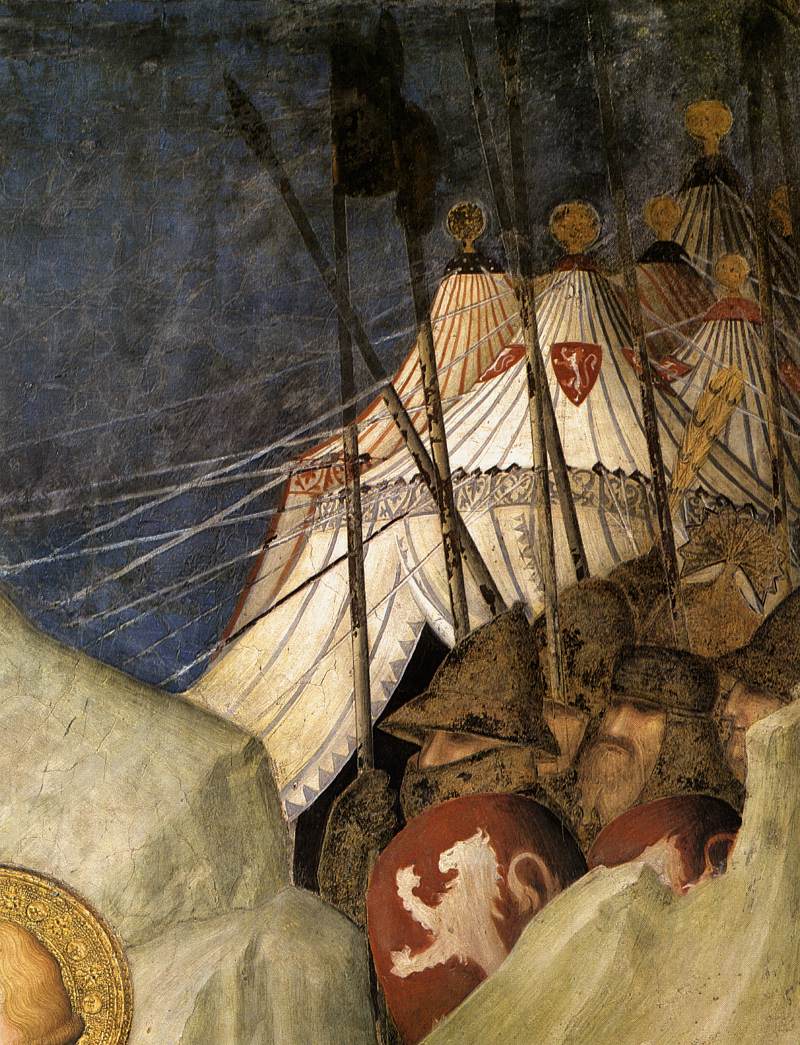 Saint Martin Renounces his Weapons (detail) by