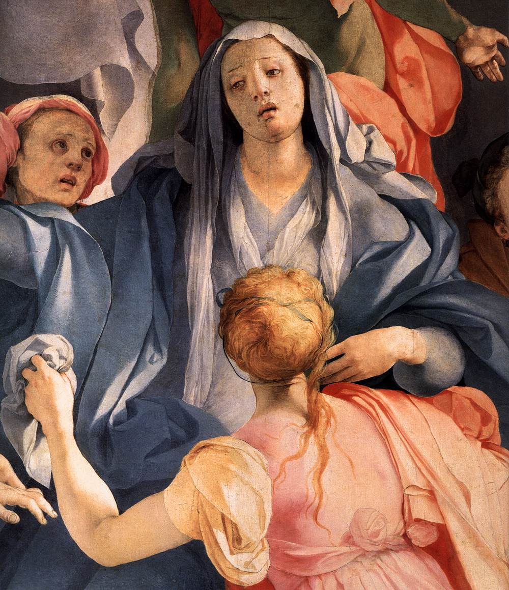 Deposition (detail) by PONTORMO, Jacopo