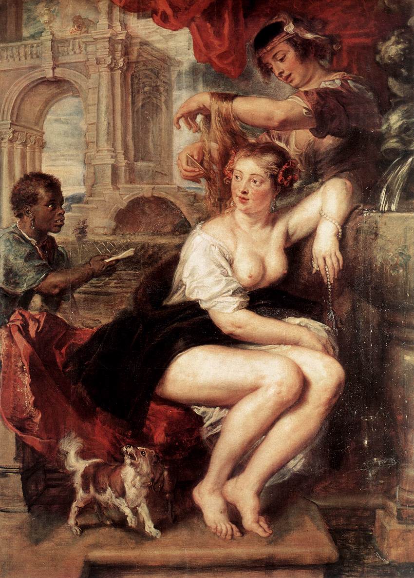 Bathsheba at the Fountain by RUBENS, Peter Paul