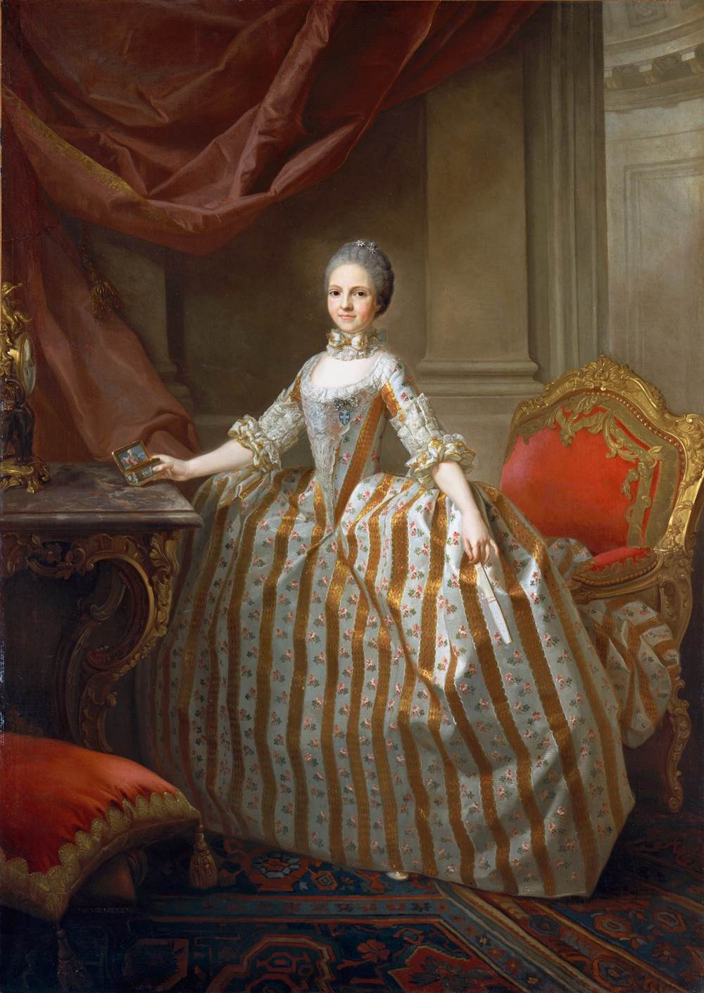 Portrait of Maria Luisa of Parma, Later Queen of Spain by PÉCHEUX, Laurent