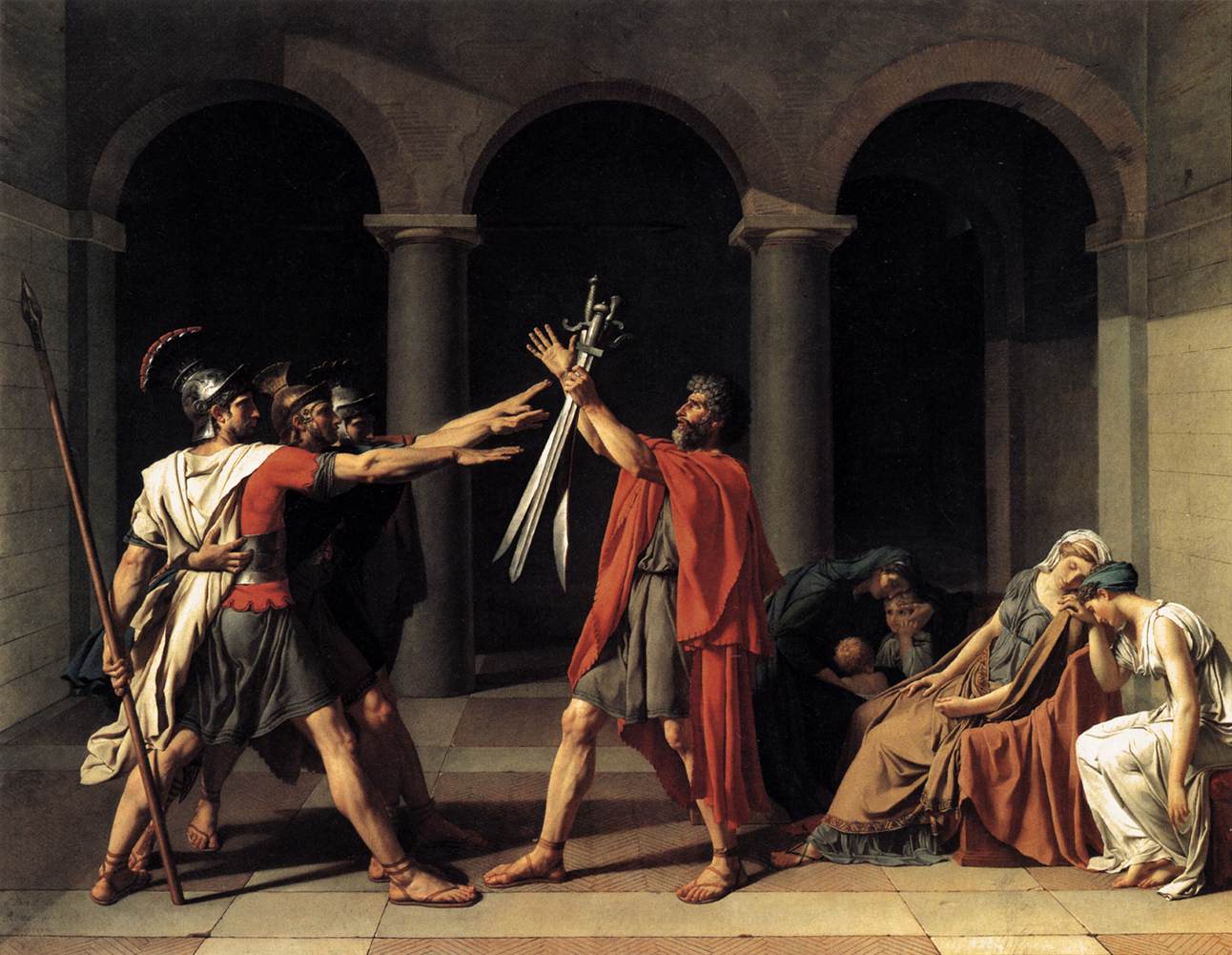 The Oath of the Horatii by