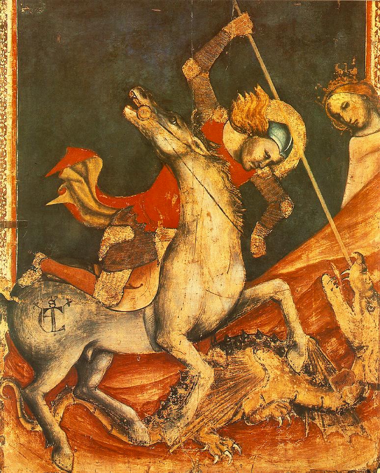 St George 's Battle with the Dragon by