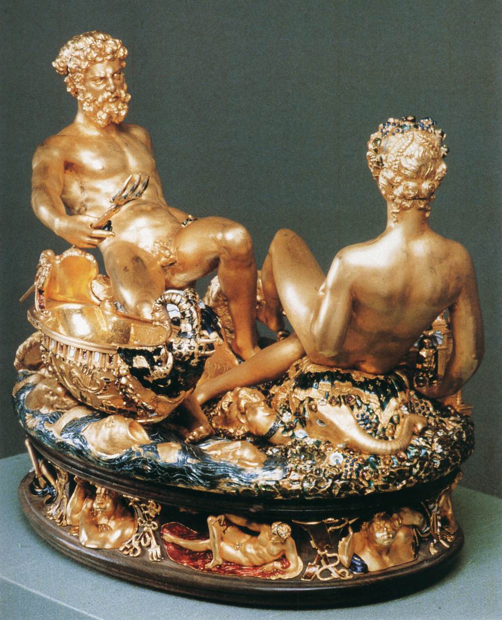 Salt Cellar by CELLINI, Benvenuto