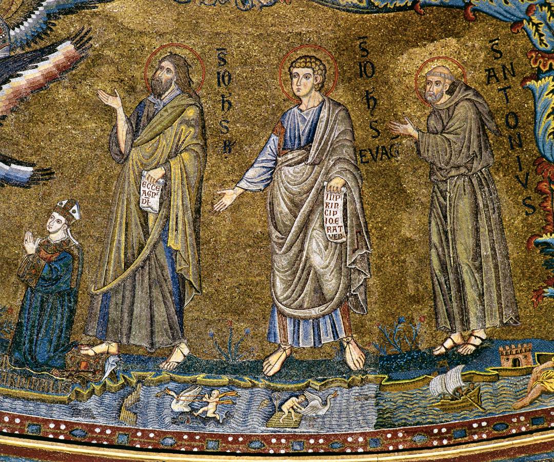 Apse mosaic (detail) by TORRITI, Jacopo