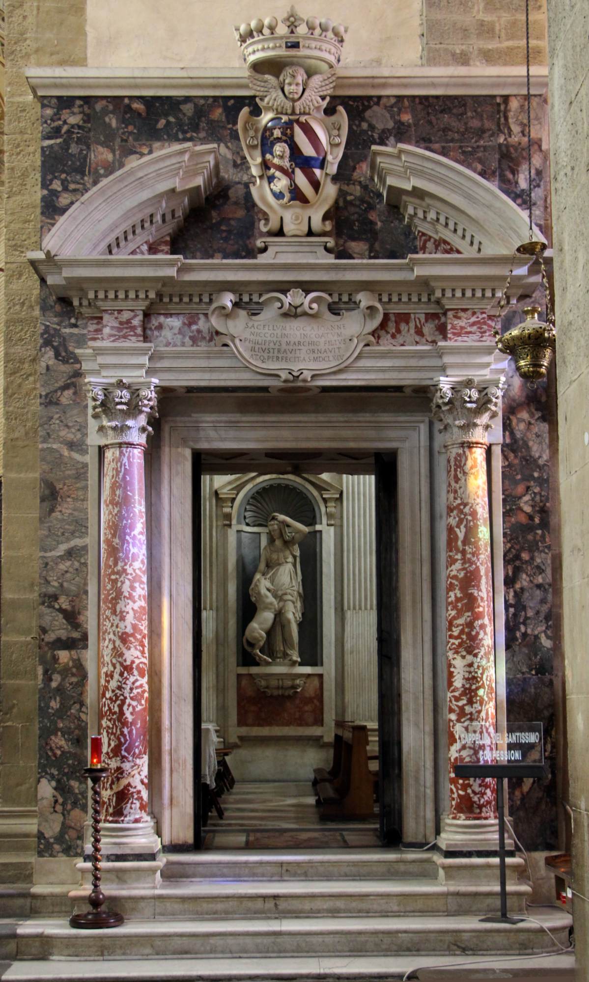 Interior view by DOSIO, Giovanni Antonio