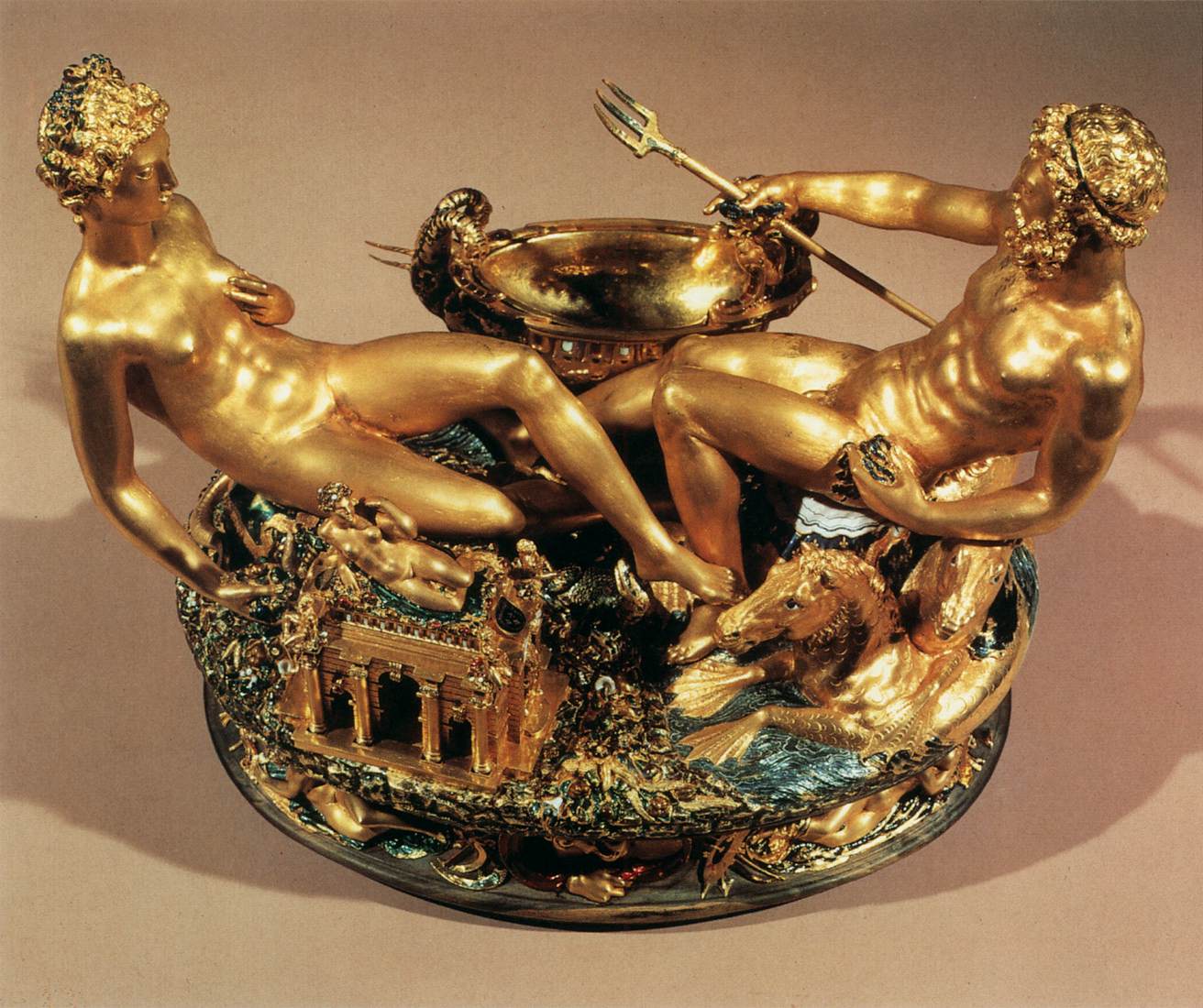 Salt Cellar by CELLINI, Benvenuto