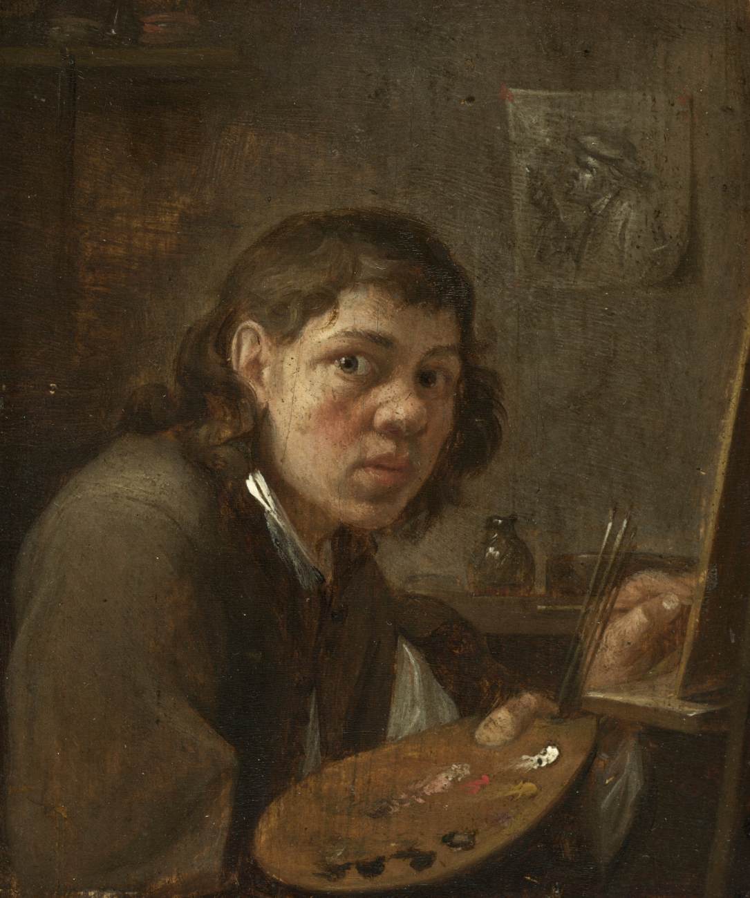 Self-Portrait by TILBORGH, Gillis van