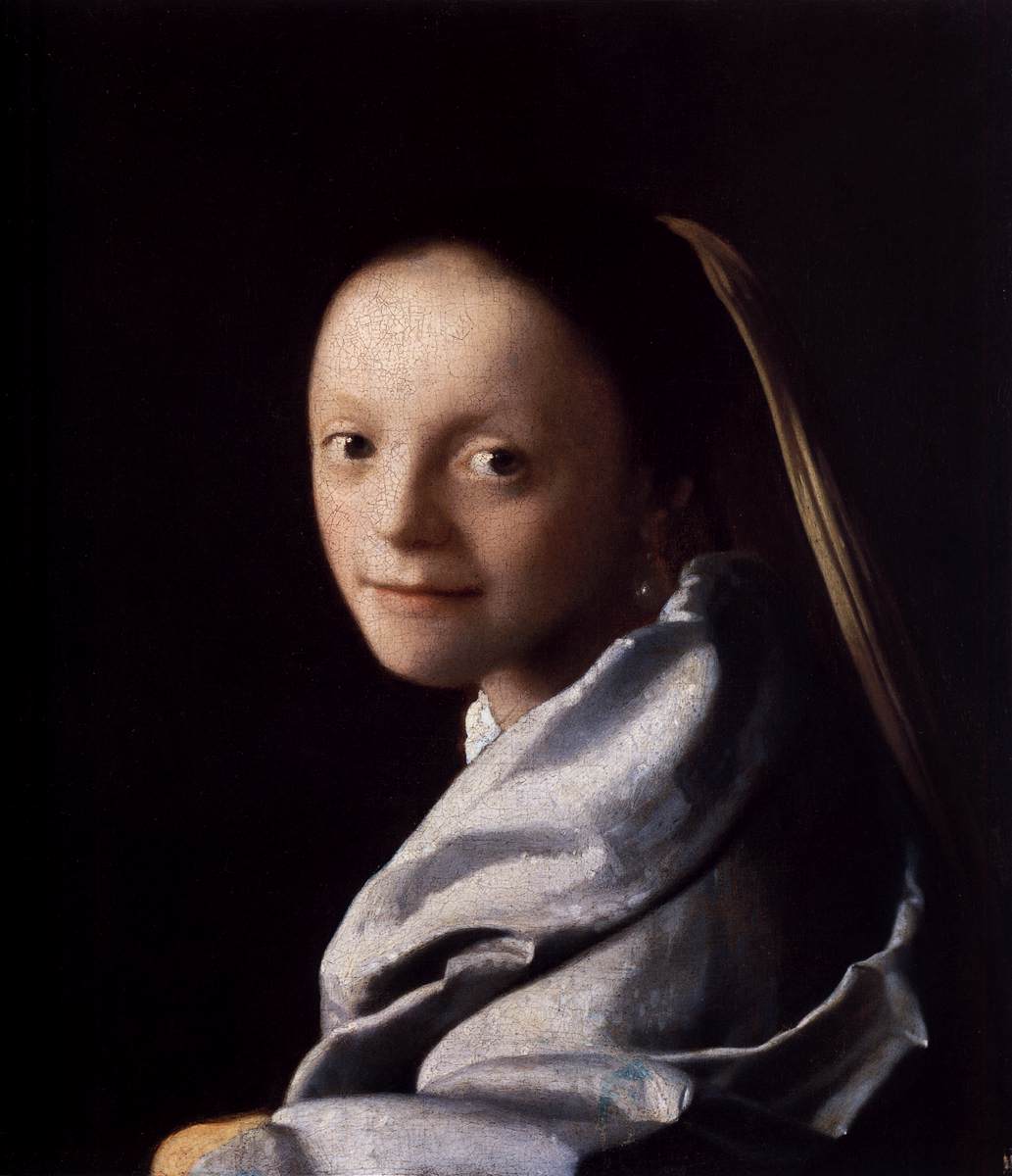 Portrait of a Young Woman by VERMEER, Johannes