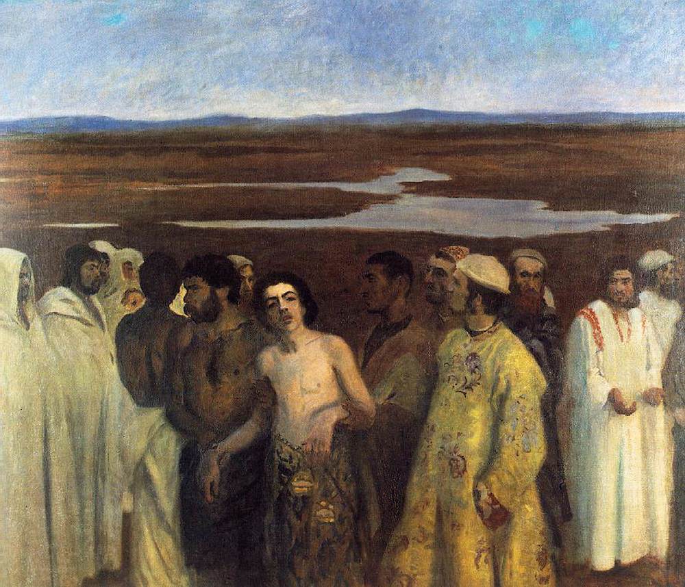 Joseph Sold into Slavery by his Brothers by FERENCZY, Károly