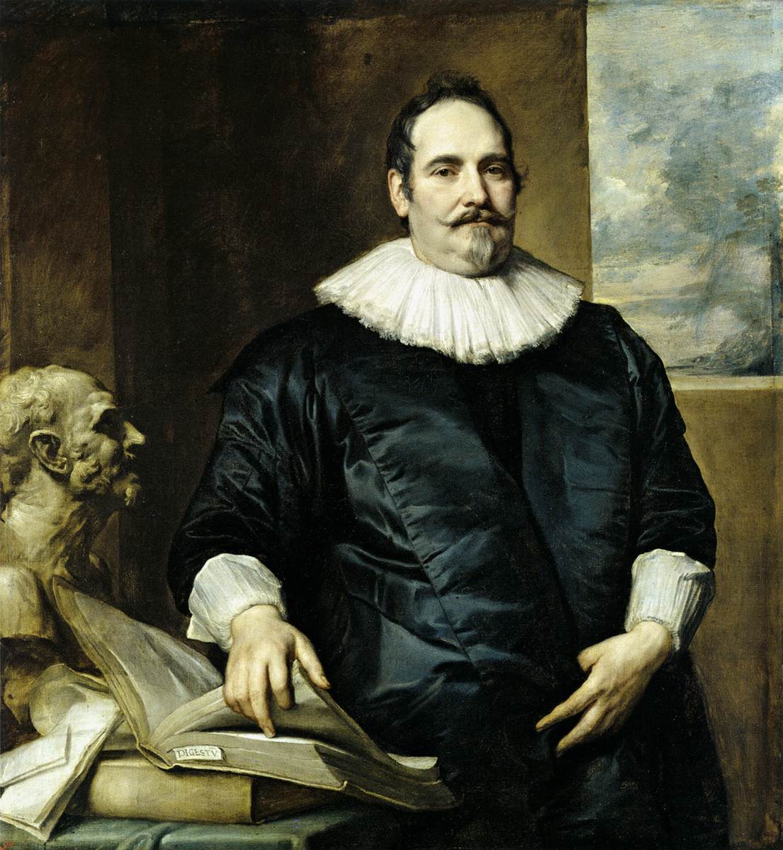 Portrait of Justus van Meerstraeten by