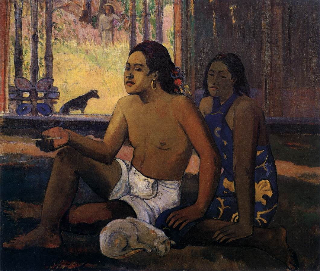 Eiaha ohipa (Not Working) by GAUGUIN, Paul