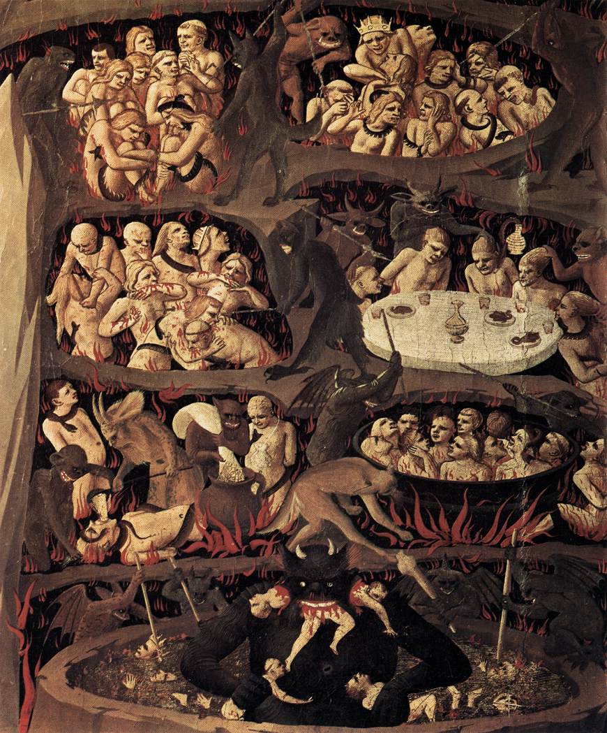 Last Judgment (detail) by ANGELICO, Fra