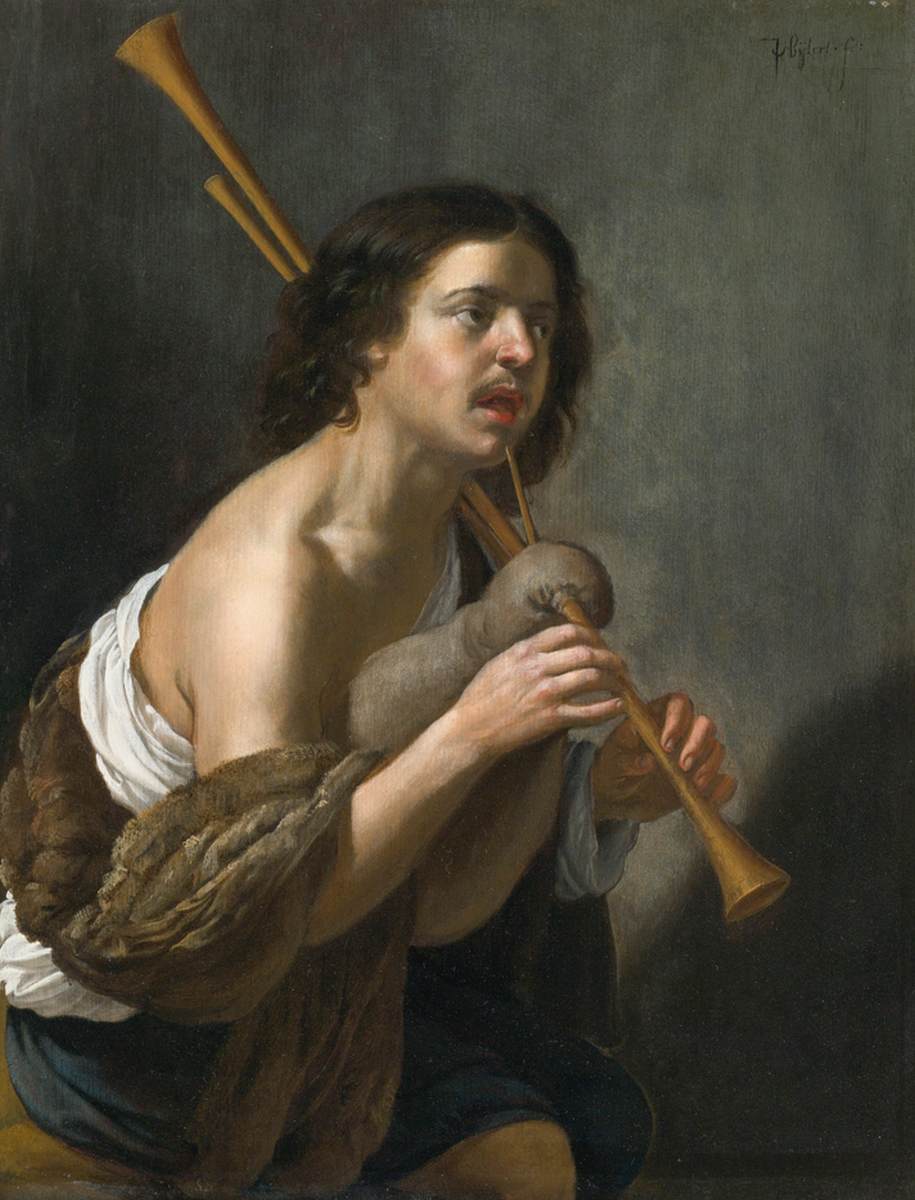 Bagpipe Player by BIJLERT, Jan van