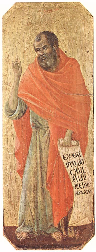 Hosea (prophet 6) by DUCCIO di Buoninsegna