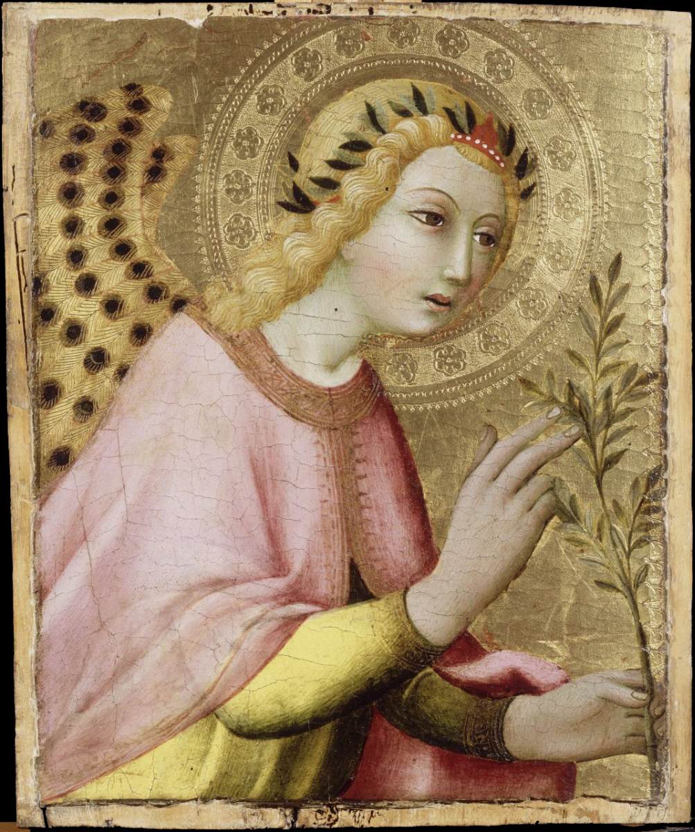 Angel of the Annunciation by SANO di Pietro