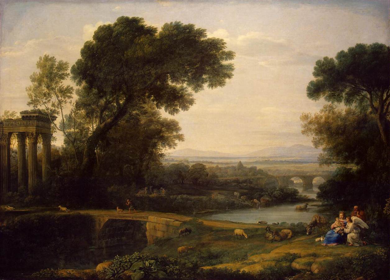 Landscape with the Rest on the Flight into Egypt by