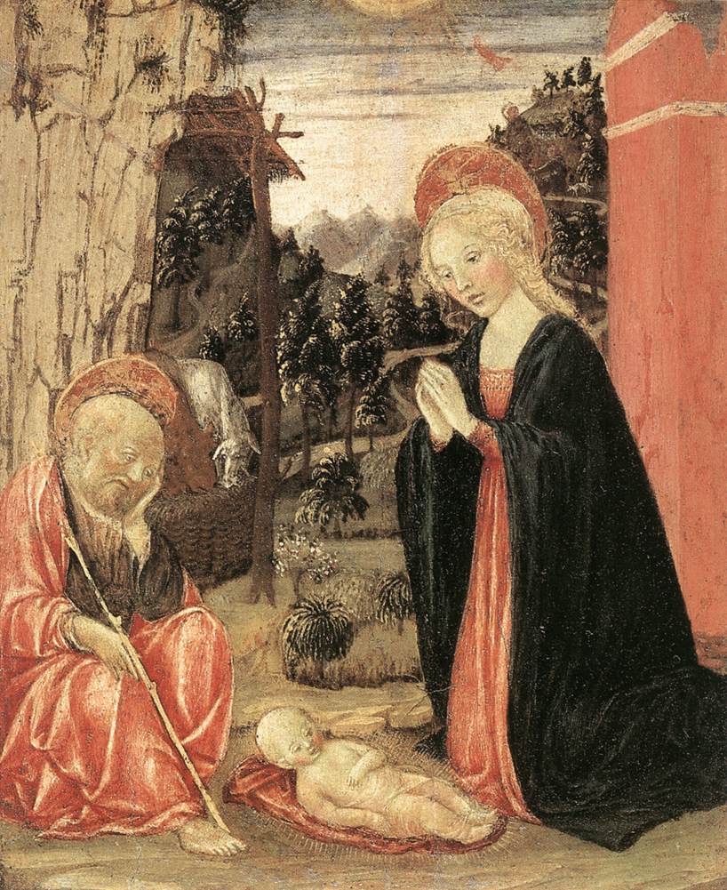 Nativity by FRANCESCO DI GIORGIO MARTINI