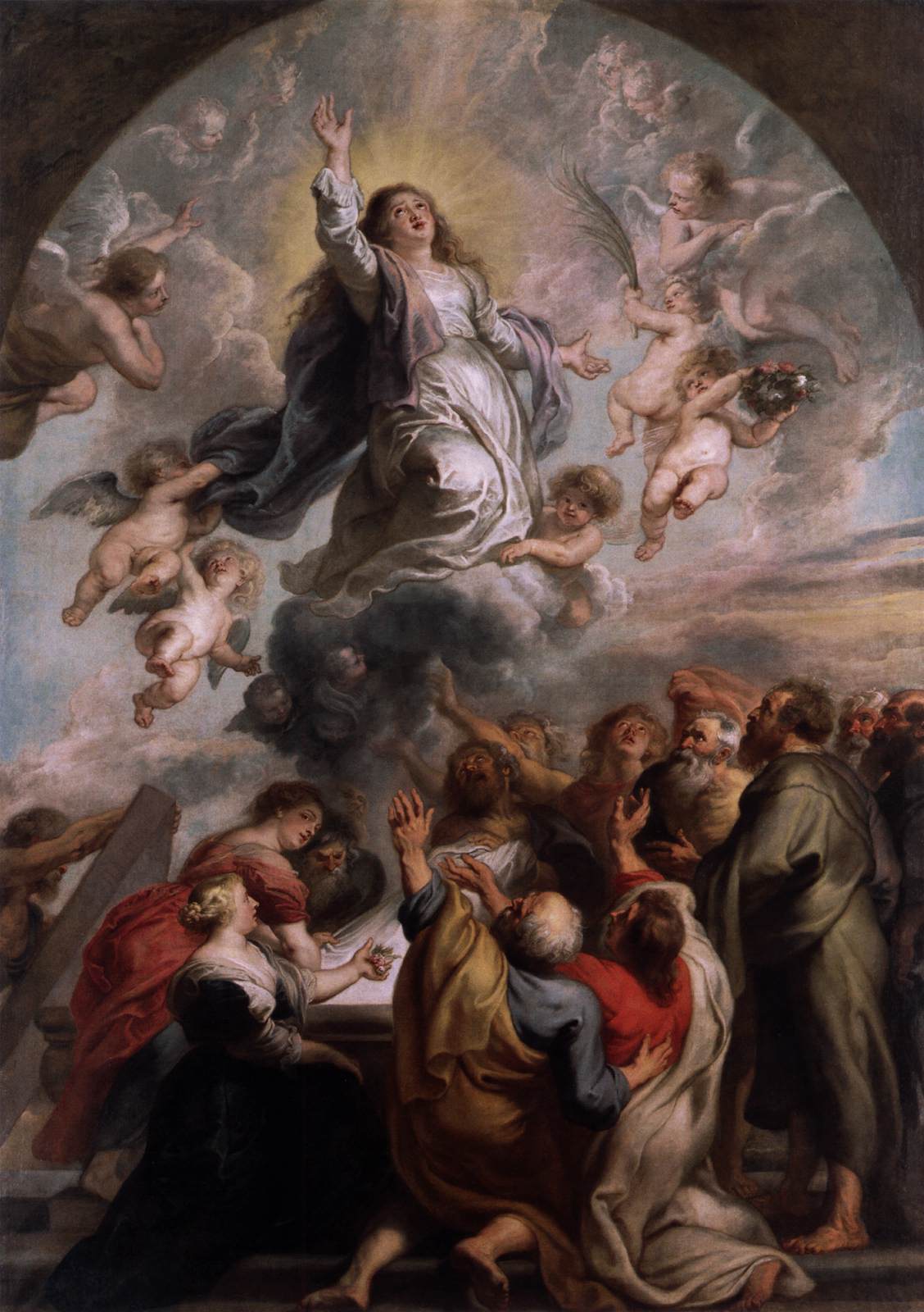 Assumption of the Virgin by RUBENS, Peter Paul