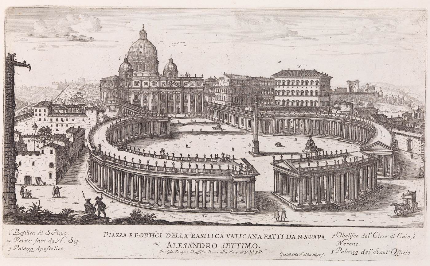 Piazza e Portici della Basilica Vaticana by