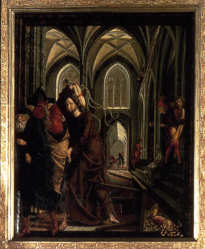 St Wolfgang Altarpiece: Purification of the Temple by