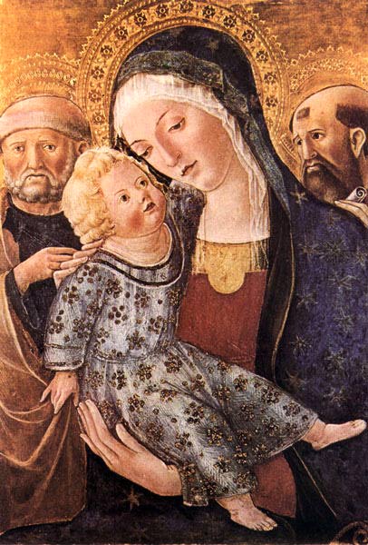 Madonna with Child and Two Saints by