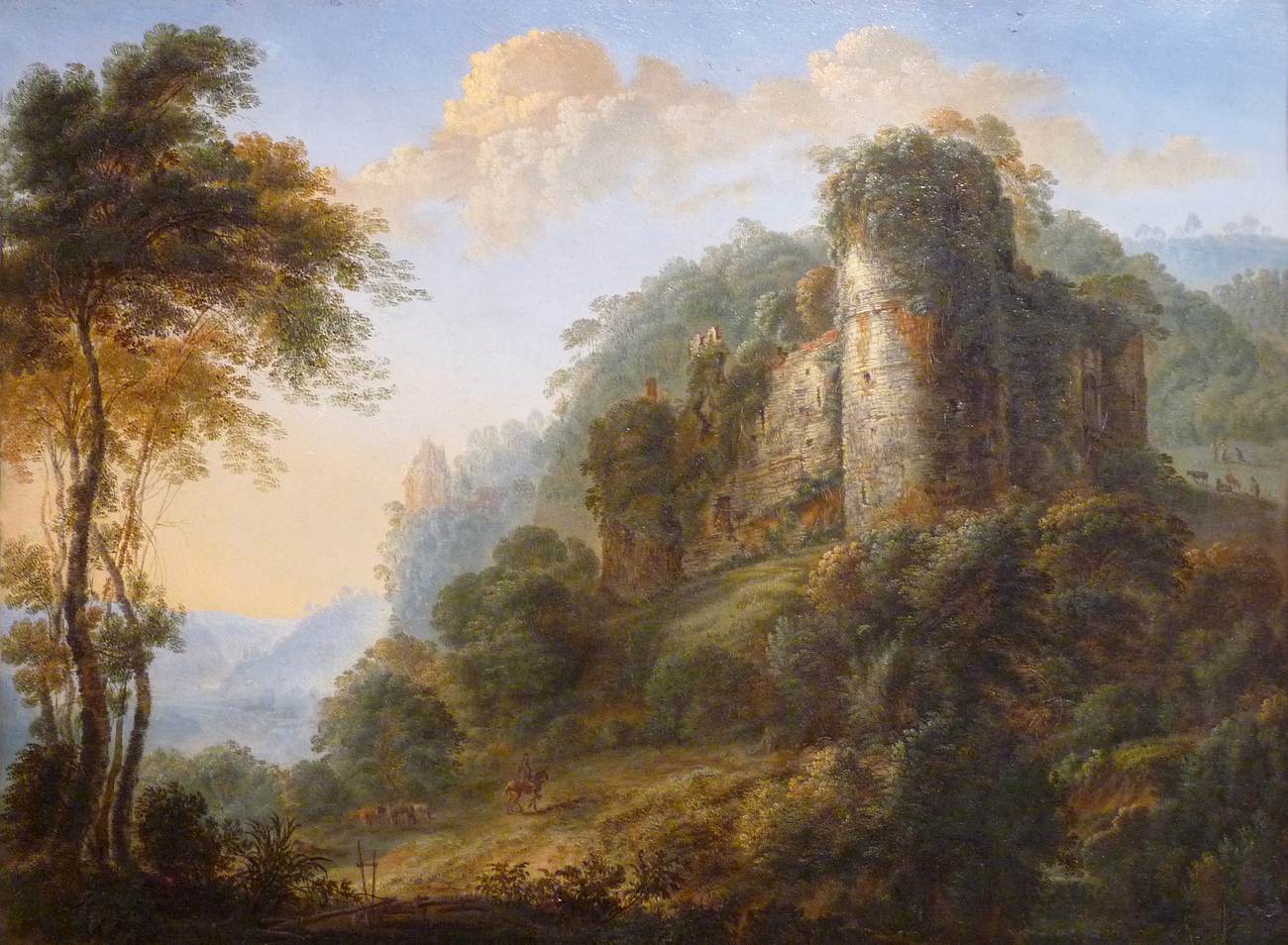 Landscape with Ruins of a Castle by