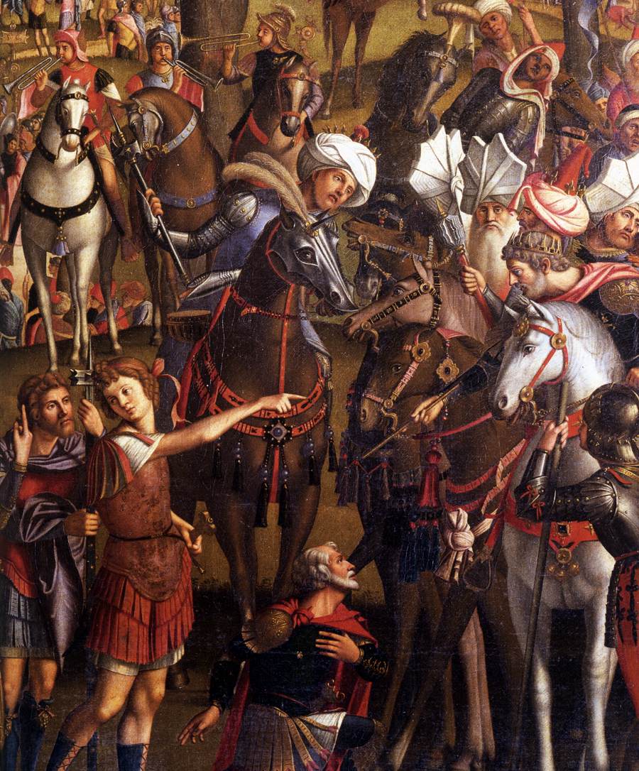 The Ten Thousand Martyrs on the Mount Ararat (detail) by CARPACCIO, Vittore