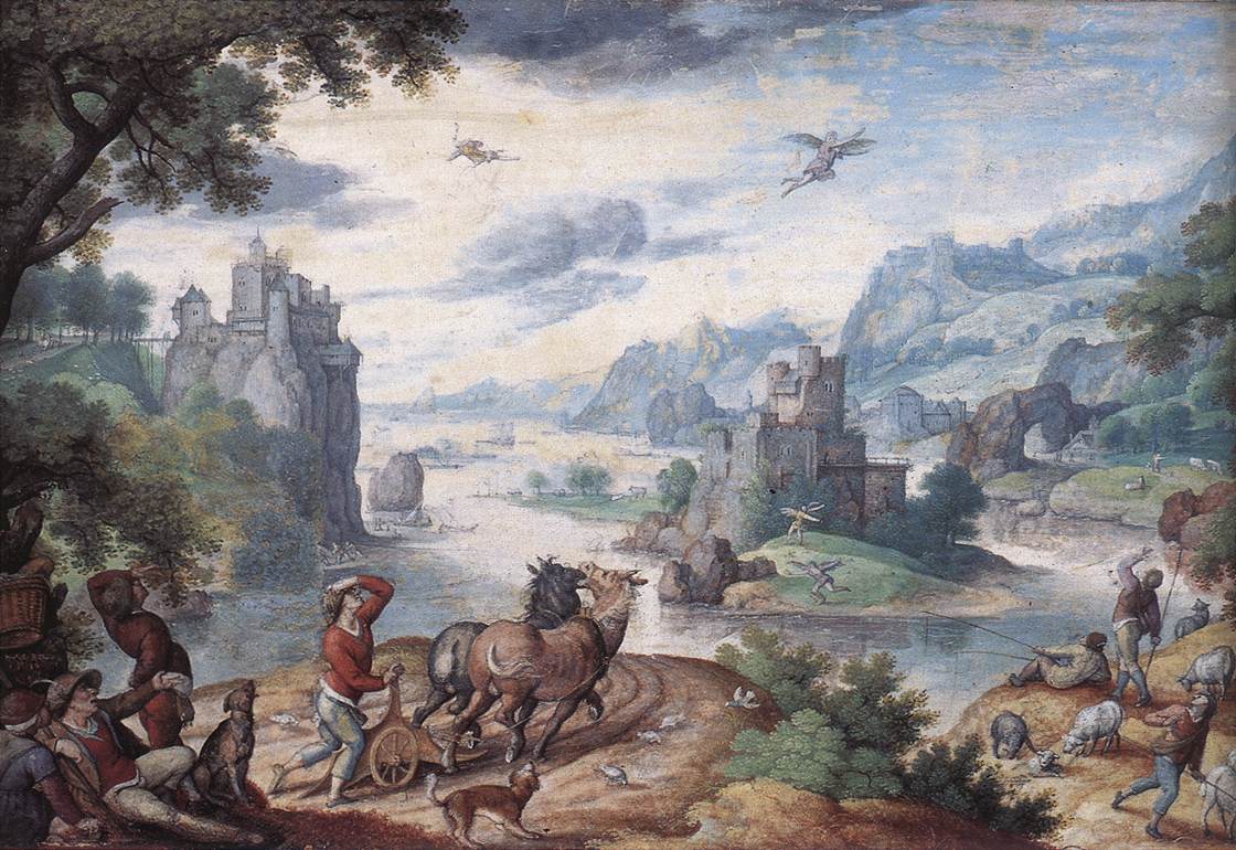 Landscape with the Fall of Icarus by