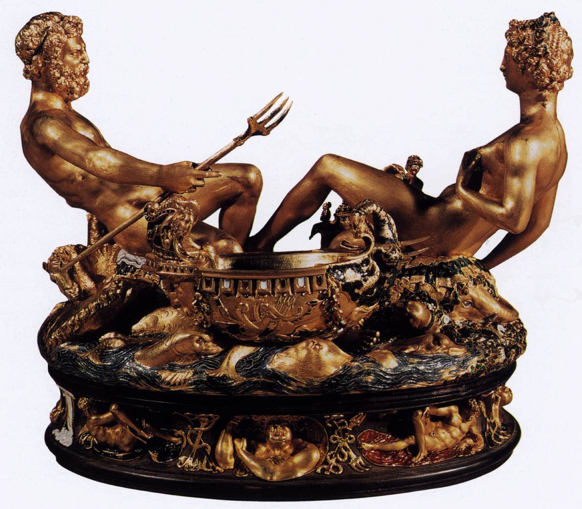 Salt Cellar by CELLINI, Benvenuto