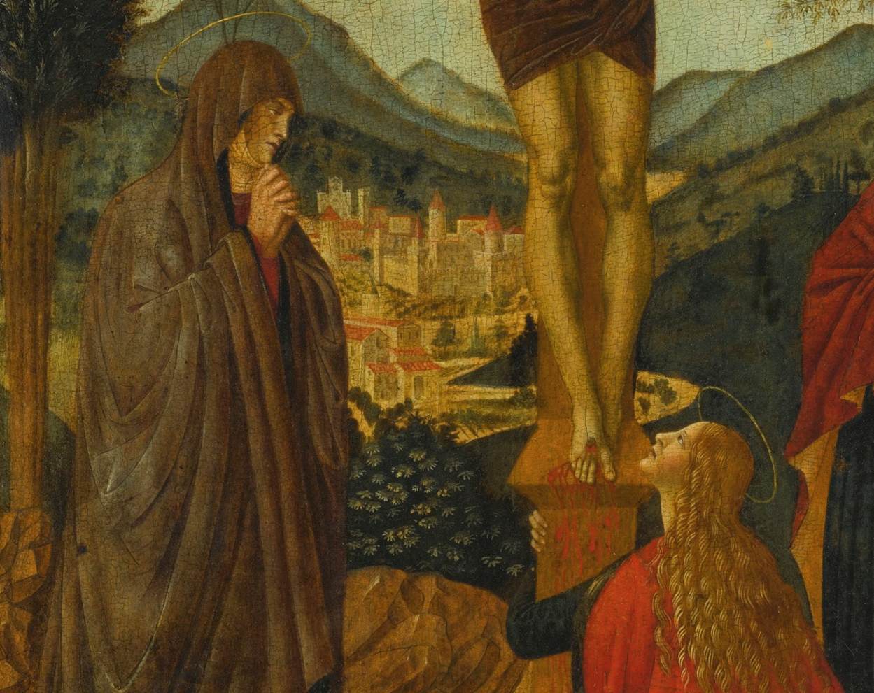 Crucifixion (detail) by