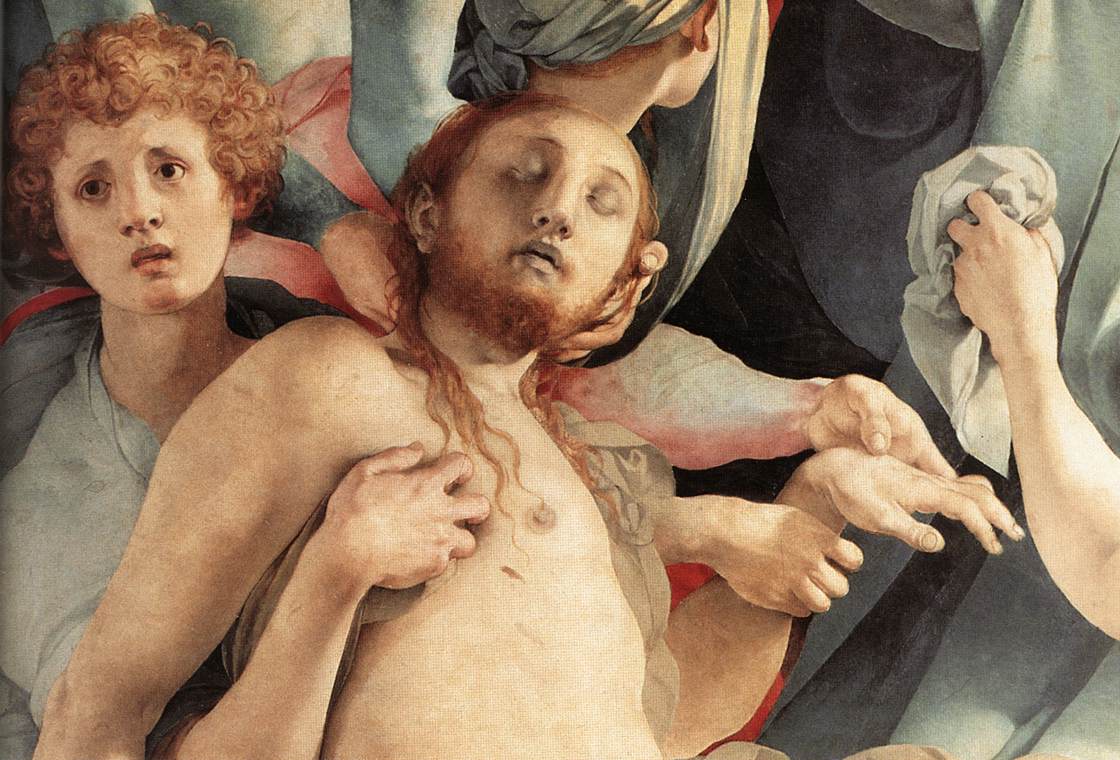 Deposition (detail) by PONTORMO, Jacopo